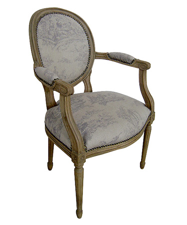 Oval back ram chair