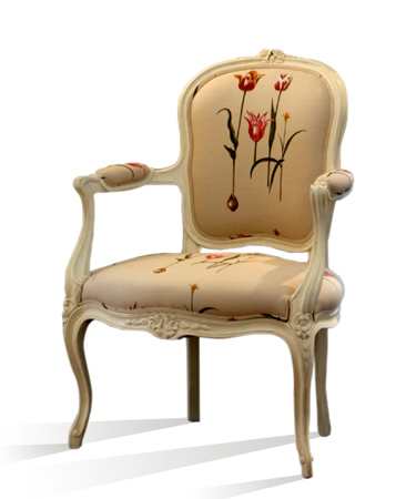 Painted dining chair