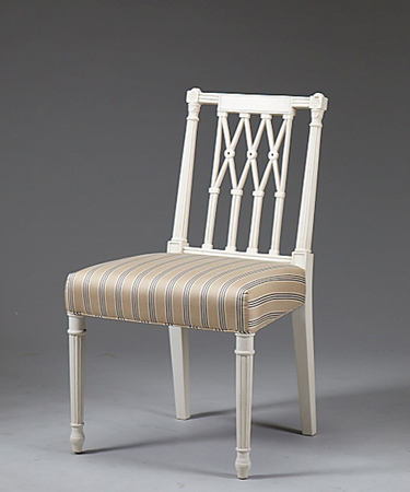 Painted dining chair