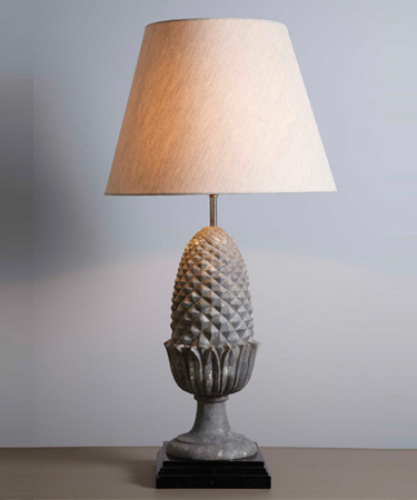Fiberglass lamp